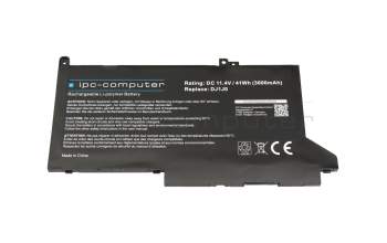 IPC-Computer batterie compatible avec Dell 451-BBVM à 41Wh