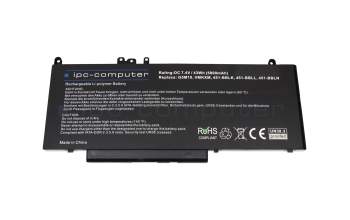 IPC-Computer batterie compatible avec Dell 8V5GX à 43Wh