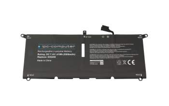 IPC-Computer batterie compatible avec Dell 98J9N à 41Wh