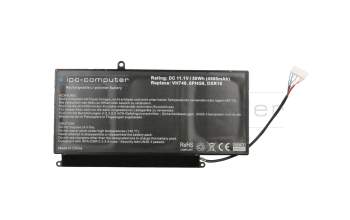 IPC-Computer batterie compatible avec Dell TWRRK à 50Wh