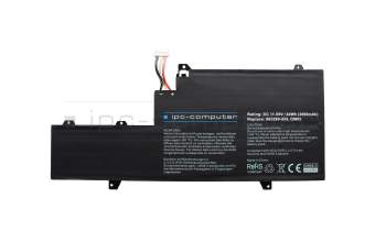 IPC-Computer batterie compatible avec HP HSTNN-IB7O à 44Wh