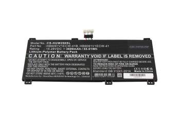 IPC-Computer batterie compatible avec Huawei HB6081V1ECW-41 à 55Wh