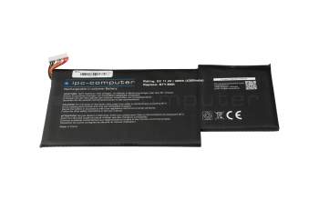 IPC-Computer batterie compatible avec MSI S9N-903A211-M47 à 49Wh