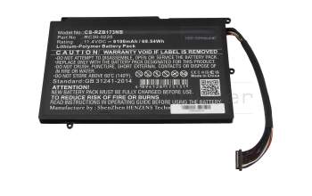 IPC-Computer batterie compatible avec Razer RC30-0220 à 69,54Wh