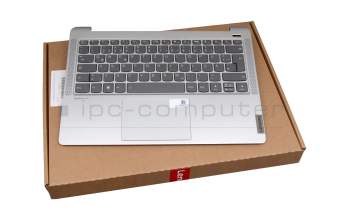 KT0119C3MK01GRB00 original Lenovo clavier incl. topcase DE (allemand) gris/argent avec rétro-éclairage