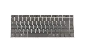 L15540-041 original HP clavier DE (allemand) noir/gris avec rétro-éclairage et mouse stick