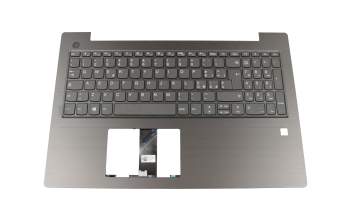 L1CZ7B1001L original Lenovo clavier incl. topcase IT (italien) gris/gris