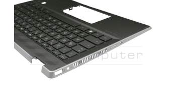 L53797-041 original HP clavier incl. topcase DE (allemand) noir/noir avec rétro-éclairage