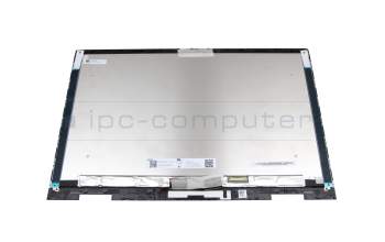 L73066-JD1 original HP unité d\'écran tactile 15.6 pouces (FHD 1920x1080) argent / noir