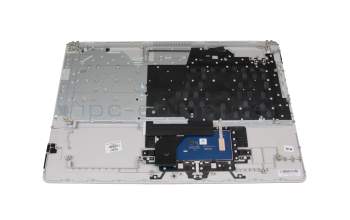 L92785-051 original HP clavier incl. topcase FR (français) argent/argent (DVD) (PTP)