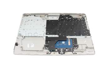 L92789-BG1 original HP clavier incl. topcase SF (suisse-francais) argent/argent (DVD)