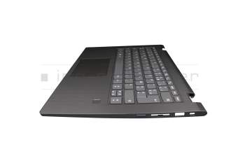 LCFC NBX0001LZ00 original Lenovo clavier incl. topcase FR (français) gris/gris