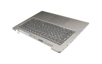 LCM16H36D0-686 original Lenovo clavier incl. topcase DE (allemand) gris/argent