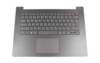 LCM16H5 original Lenovo clavier incl. topcase DE (allemand) gris/gris