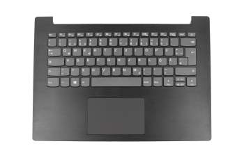 LCM16H56D0-686 original Chicony clavier incl. topcase DE (allemand) gris/noir cannelé