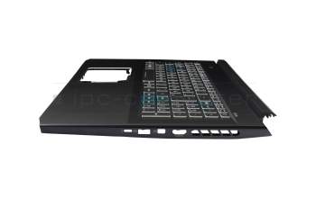 LF3193AKB042 original Inventec clavier incl. topcase DE (allemand) noir/noir avec rétro-éclairage