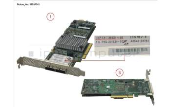 Fujitsu RAID CTRL SAS LSI9286CV-8E pour Fujitsu Primergy RX300 S8