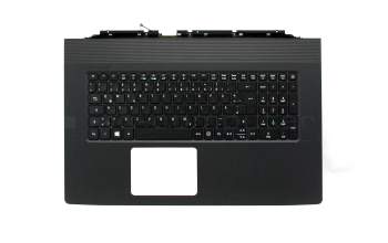 LV5P_A50BRL original Acer clavier incl. topcase DE (allemand) noir/noir avec rétro-éclairage