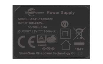Lenovo Smart Tab M10 X306FA/XA original Chargeur 24 watts EU wallplug petit