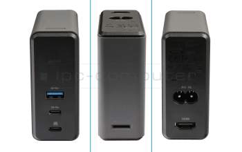Lenovo X9 GaN-Dock USB-C 3 réplicateur de port pour Lenovo ThinkPad L15 Gen 4 (21H3/21H4)