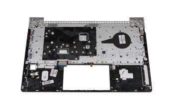 M23769-041 HP clavier incl. topcase DE (allemand) noir/argent avec rétro-éclairage