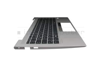 M23769-041 HP clavier incl. topcase DE (allemand) noir/argent avec rétro-éclairage