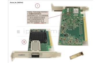 Fujitsu IB HCA 100GB 1 PORT EDR pour Fujitsu Primergy RX2520 M4