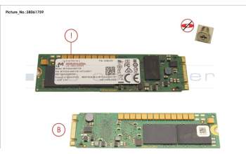 Fujitsu SSD SATA 6G 240GB M.2 N H-P FOR VMWARE pour Fujitsu PrimeQuest 3800E2