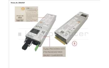 Fujitsu 200V HIGH POWER PSU pour Fujitsu PrimeQuest 3800E2