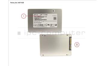 Fujitsu SSD S3 1TB 2.5 SATA (SED) pour Fujitsu Esprimo D556/E94