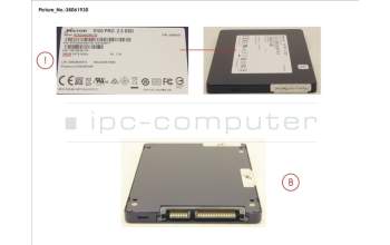 Fujitsu SSD S3 240GB 2.5 SATA pour Fujitsu Celsius J5010