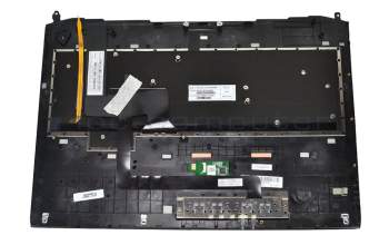 MP-12R36D0J528W Asus clavier incl. topcase DE (allemand) noir/noir avec rétro-éclairage