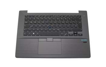 MP-14B56D0J5282 original Chicony clavier incl. topcase DE (allemand) noir/noir avec rétro-éclairage et mouse stick
