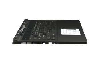 MSHVC7-BWU02 original Dell clavier incl. topcase DE (allemand) noir/noir avec rétro-éclairage