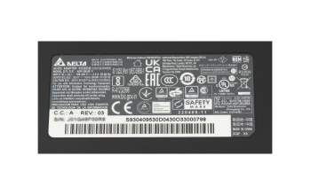 MSI Crosshair 17 HX D14VEKG (MS-17T2) original Chargeur 200 watts