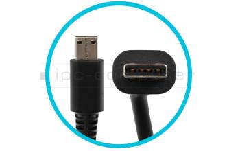 MSI Raider 18 HX AI A2XWJG (MS-1824) original Chargeur 400 watts bordé