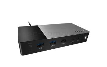 MSI USB-C Docking Station Gen 2 USB-C 3 station d\'accueil incl. 150W chargeur pour MSI GL62M 7RD/7RE/7REX/7RDX (MS-16J9)