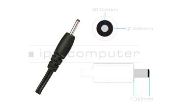 Medion Akoya E4242 (N14H) original Chargeur 15 watts EU wallplug arrondie