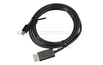 Mini-DisplayPort câble de données / charge noir 2,00m pour Lenovo ThinkPad T550 (20CK/20CJ)
