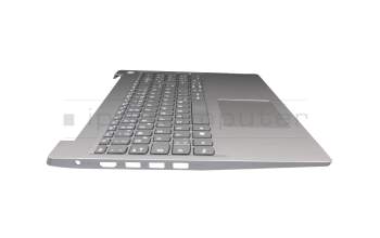 NBX0001SB10 original Lenovo clavier incl. topcase DE (allemand) gris/argent Empreinte digitale
