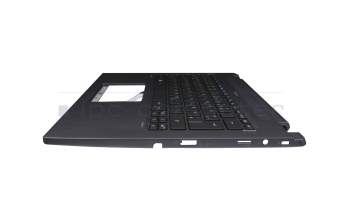 NC210110Z1 original Acer clavier incl. topcase DE (allemand) noir/gris avec rétro-éclairage