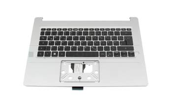 NKI13170D0 original Acer clavier incl. topcase DE (allemand) noir/argent