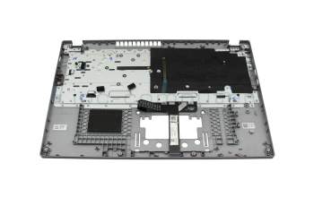 NKI151320E original Acer clavier incl. topcase DE (allemand) argent/argent avec rétro-éclairage