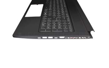 NSK-FCBBN 2G original Darfon clavier incl. topcase DE (allemand) noir/noir avec rétro-éclairage