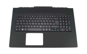 NSK-R61BW 0G original Acer clavier incl. topcase DE (allemand) noir/noir avec rétro-éclairage