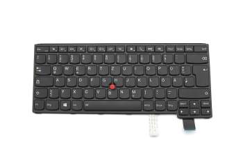 NSK-Z60BW 0G original Darfon clavier DE (allemand) noir/noir abattue avec rétro-éclairage et mouse stick