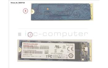 Fujitsu SSD S3 M.2 2280 X400 128GB pour Fujitsu Esprimo D556