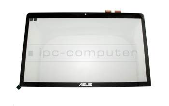 Numériseur à écran tactile / touchscreen digitizer 43.9 cm (17.3 pouces) original pour Asus X751LDV