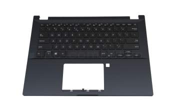 P2451FB-1A original Asus clavier incl. topcase noir/noir avec rétro-éclairage arabe