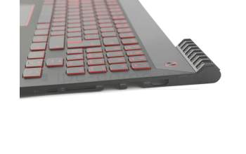 PC5YB-GE original Lenovo clavier incl. topcase DE (allemand) noir/noir avec rétro-éclairage